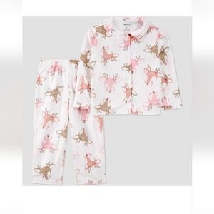Carter's Girls Size 2T Pajama Set-NWT